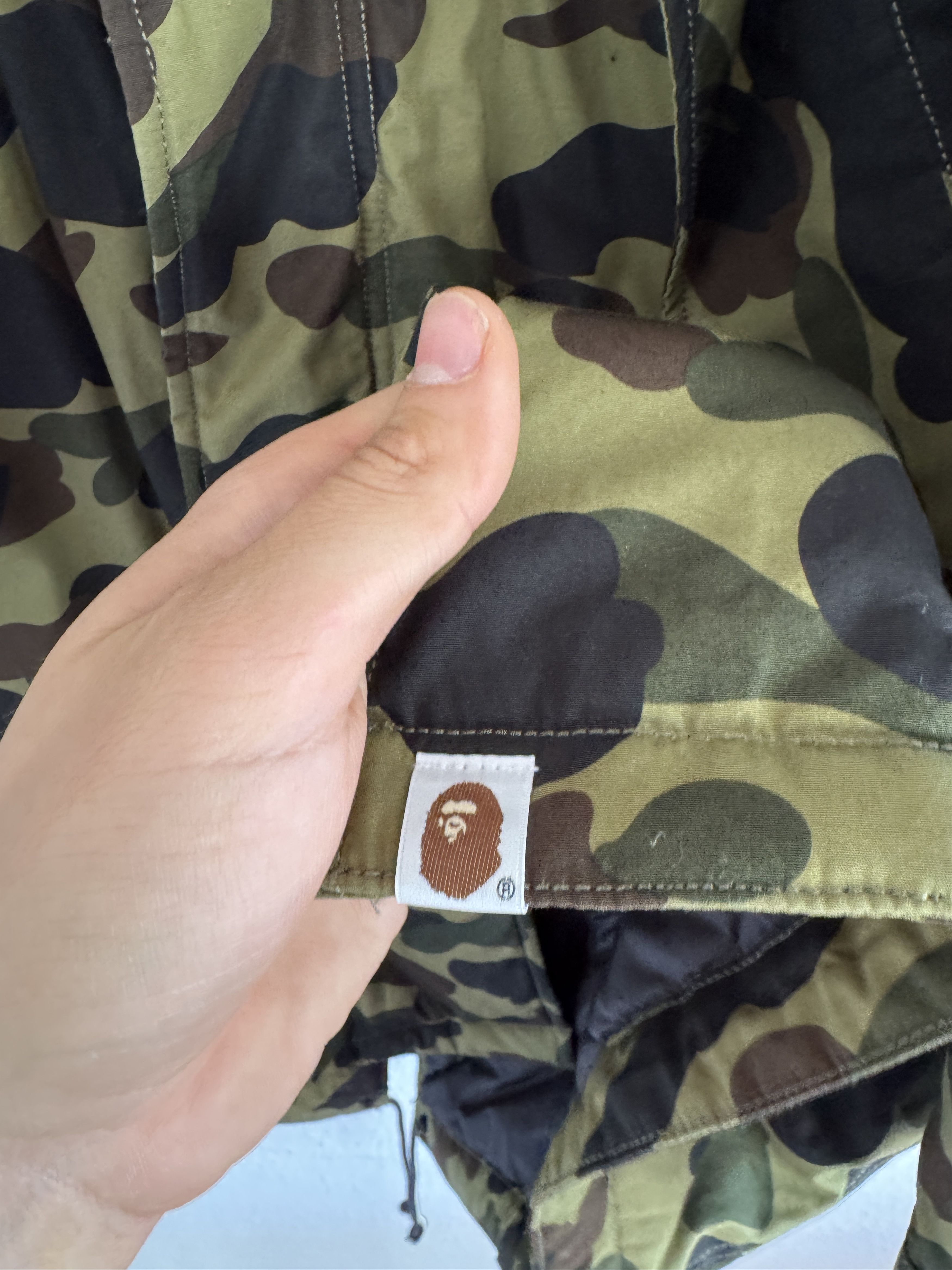 Bape 1st Camo M-51 Hoodie Jacket Size US M / EU 48-50 / 2 - 9 Thumbnail