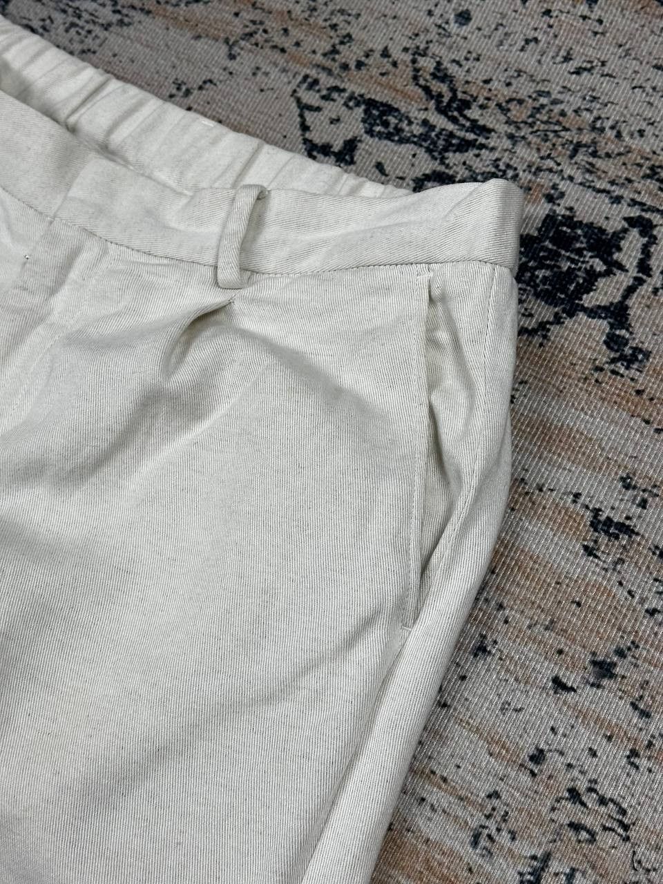 A Day's March A day’s march White Hamp Luxury Baggy Chino Pants Size US 32 / EU 48 - 4 Thumbnail
