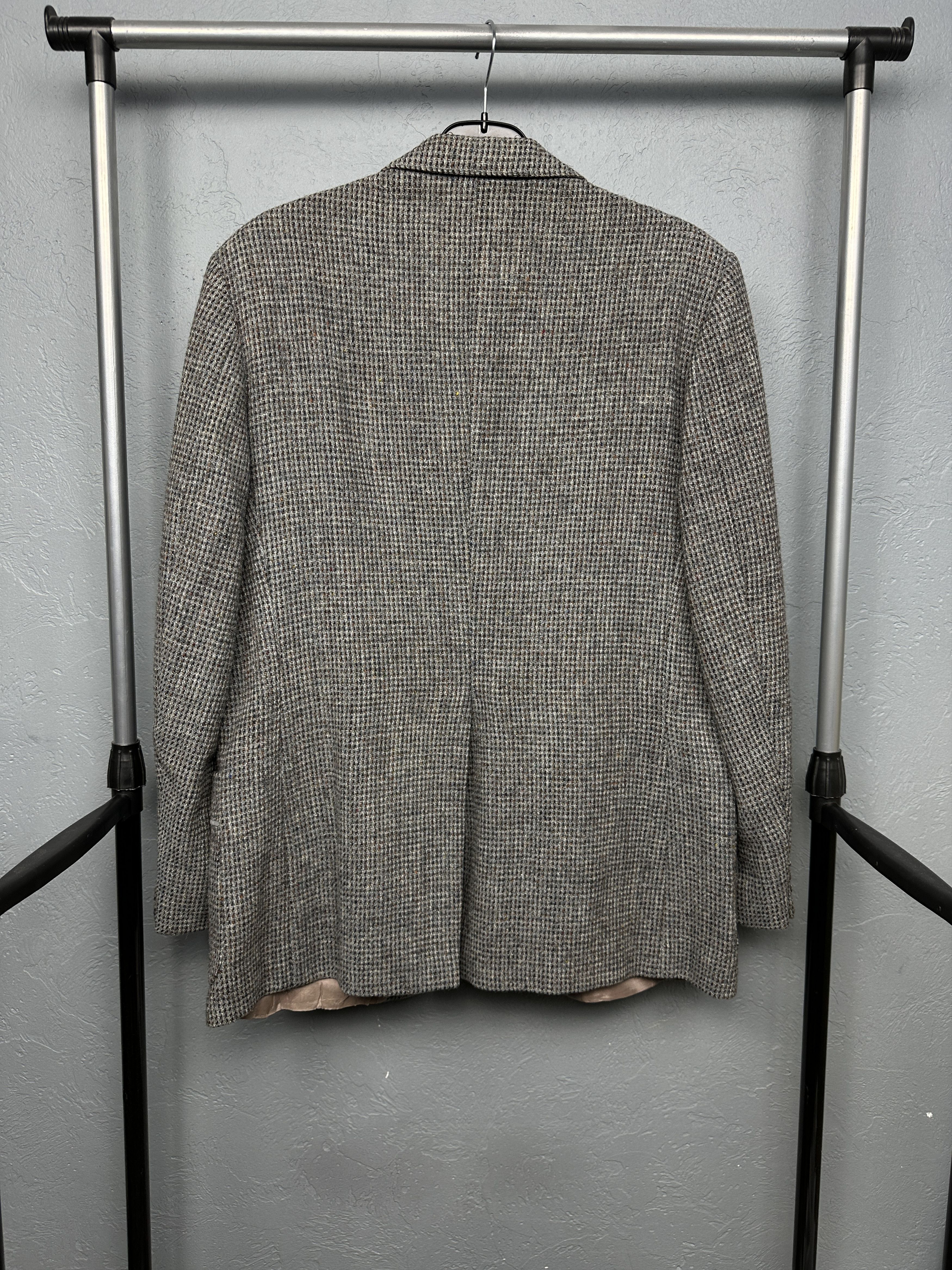 Harris Tweed Harris Tweed Vintage Mens Wool Blazer Jacket Two Buttons Size US L / EU 52-54 / 3 - 7 Thumbnail