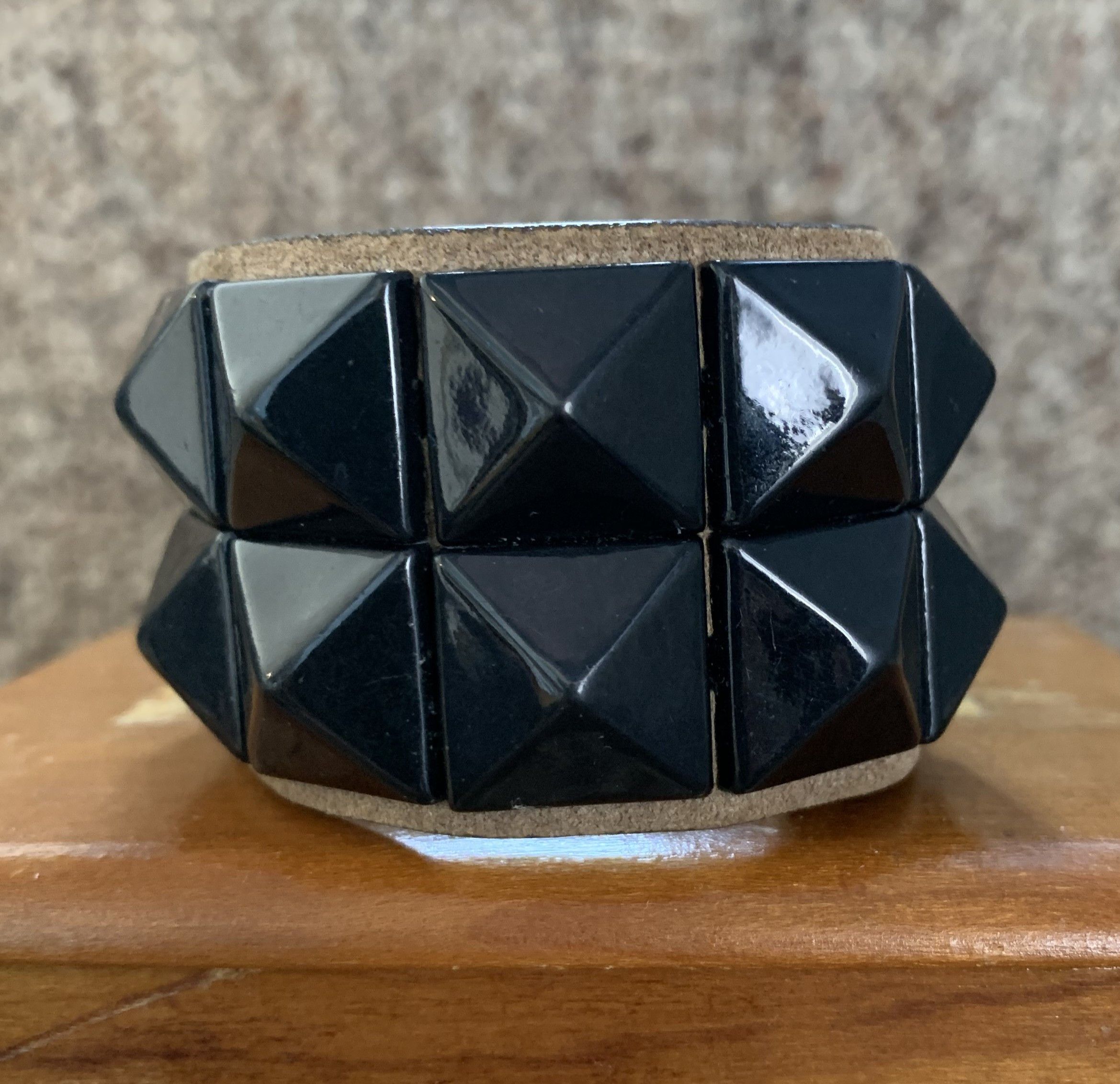 Number (N)ine FW04 Number (N)ine Studded Leather Bracelet Size ONE SIZE - 4 Thumbnail