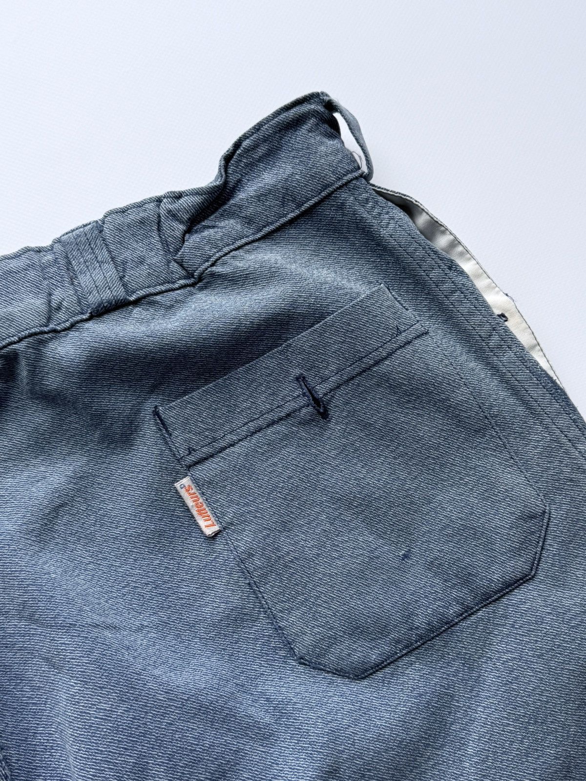Vetra Vintage 80s French Denim Patchwork Distressed Work Pants Size US 36 / EU 52 - 10 Thumbnail