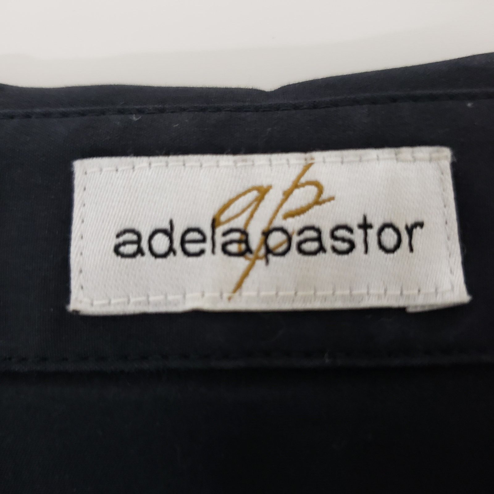 Vintage Adela Pastor Top Made in Spain 42 S Black Vintage Print Size S / US 4 / IT 40 - 13 Thumbnail