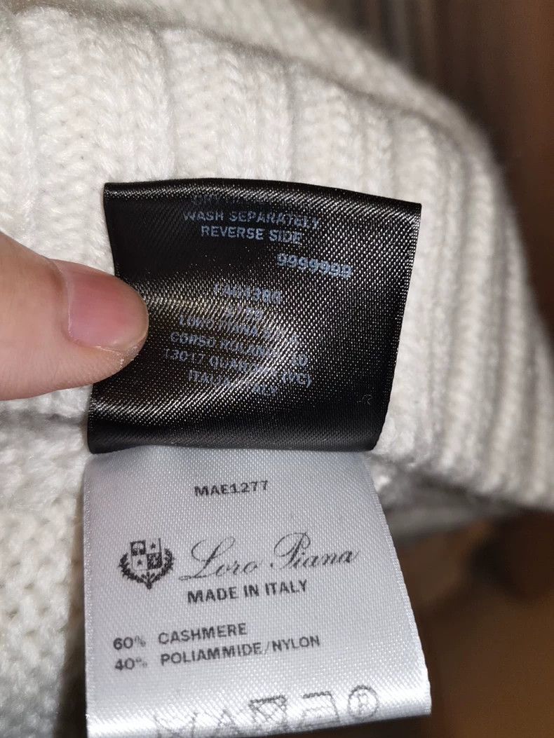 Loro Piana LORO PIANA cashmere sweater Size S / US 4 / IT 40 - 4 Thumbnail