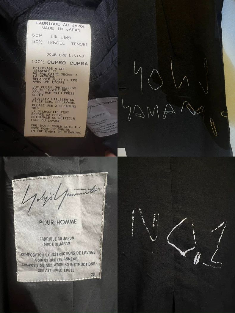 Yohji Yamamoto Yohji Yamamoto 15ss silver-plated multi-button jacket Size US L / EU 52-54 / 3 - 8 Thumbnail