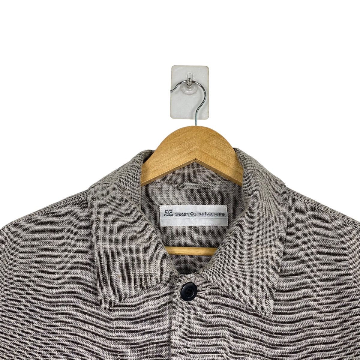 Andre Courreges × Courreges × Japanese Brand Courreges Homme Button Jacket Size US M / EU 48-50 / 2 - 4 Thumbnail
