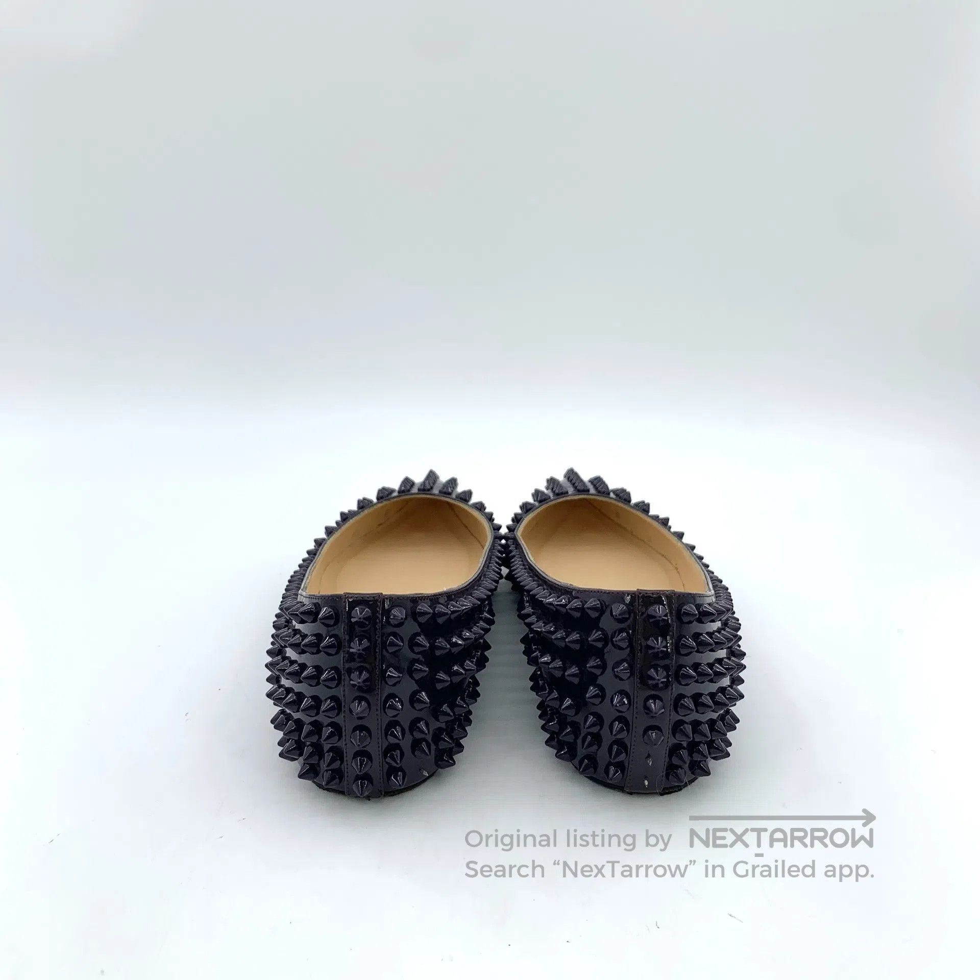 Christian Louboutin Christian Louboutin Deep Purple Full Stud Design Casual Fl Size US 6.5 / IT 36.5 - 4 Thumbnail