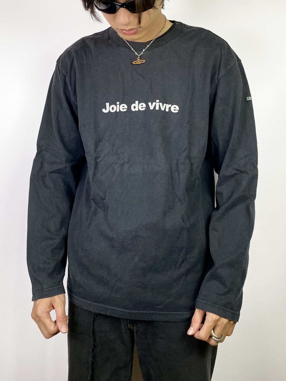 If Six Was Nine × Japanese Brand × Le Grande Bleu (L.G.B.) 2000s joie de vivre aigle longsleeve Size US M / EU 48-50 / 2 - 7 Thumbnail