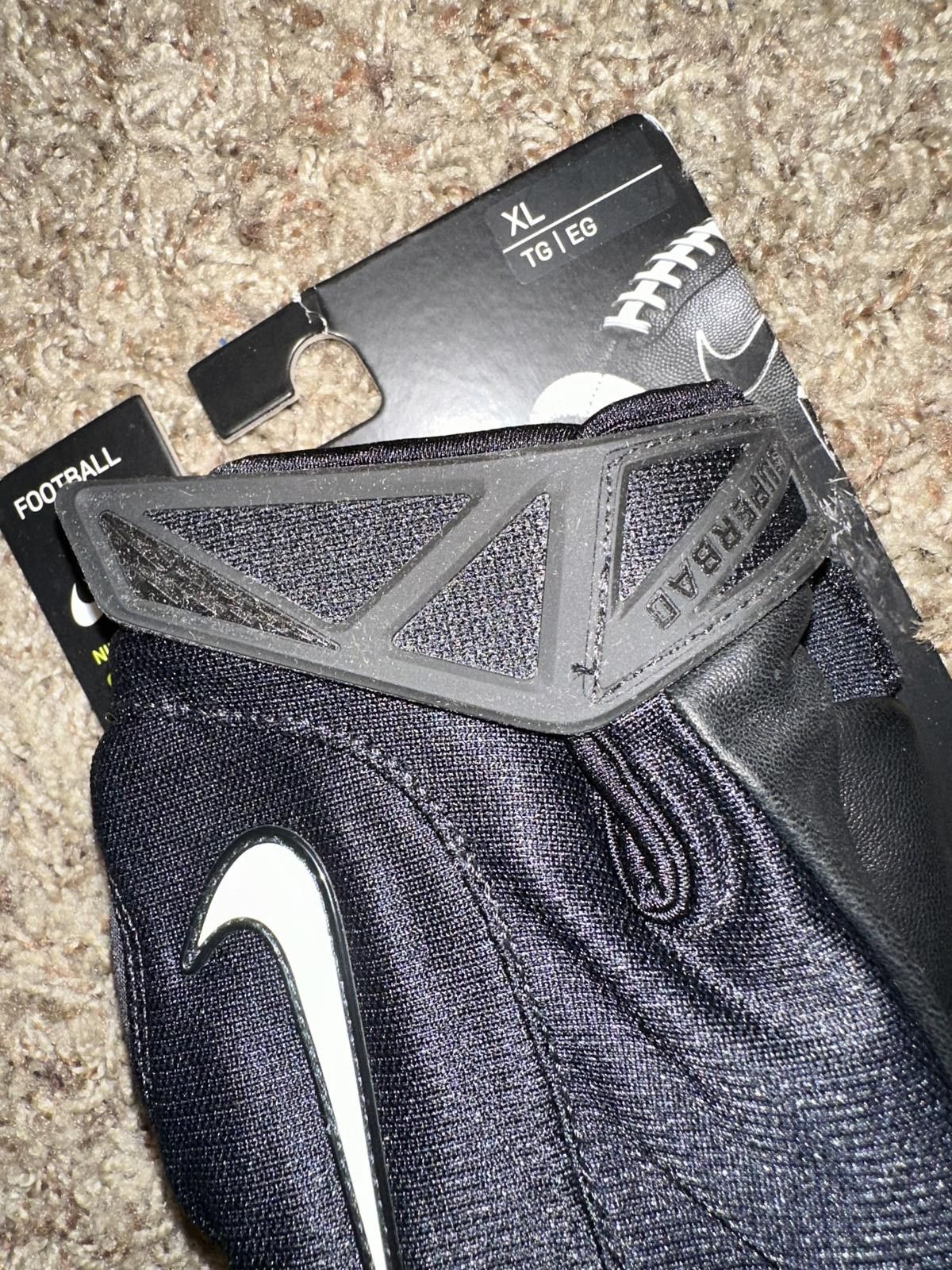 Nike Nike Sideline Football Black/White Glove Size ONE SIZE - 3 Thumbnail