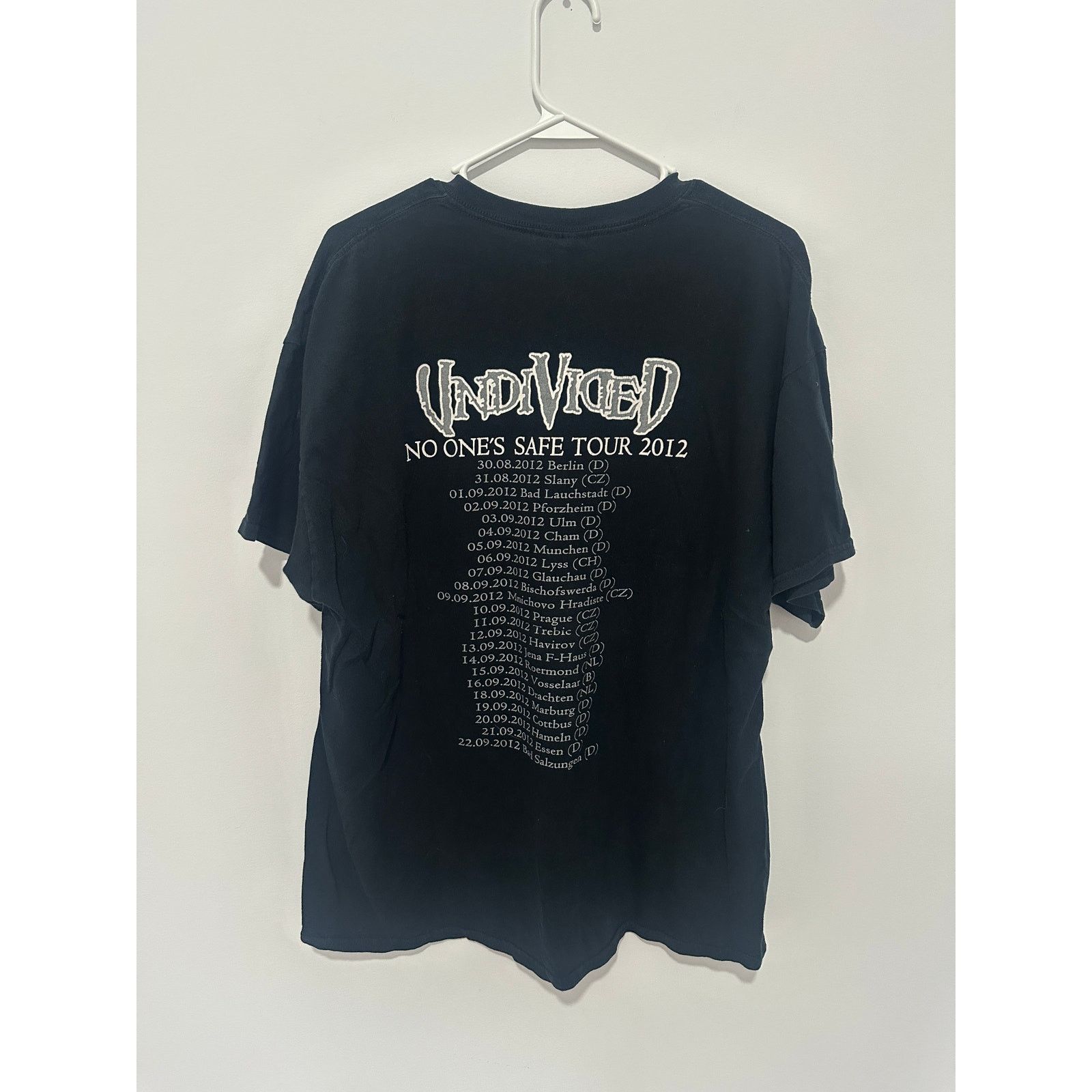 Band Tees × Gildan 2012 Undivided Tour T-Shirt - XL Size US XL / EU 56 / 4 - 4 Thumbnail