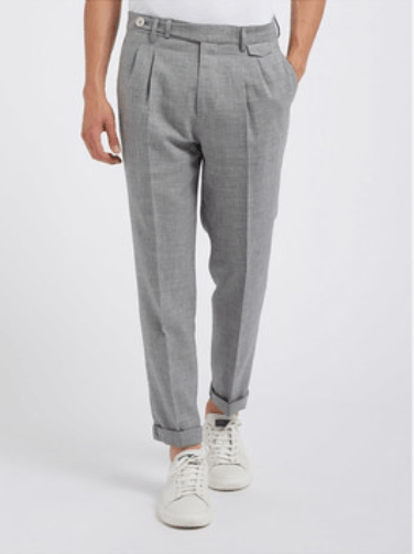 Image of Brunello Cucinelli O1W1Db10424 Pants In Grey, Men's (Size 34)