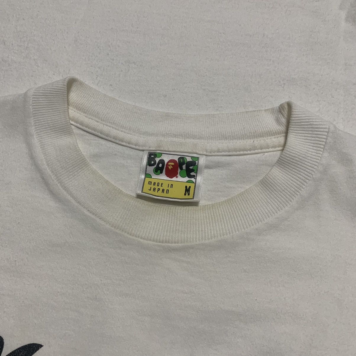 Bape Bape Medium Old School Lyricist Lounge Classics White Tee Size US M / EU 48-50 / 2 - 7 Thumbnail