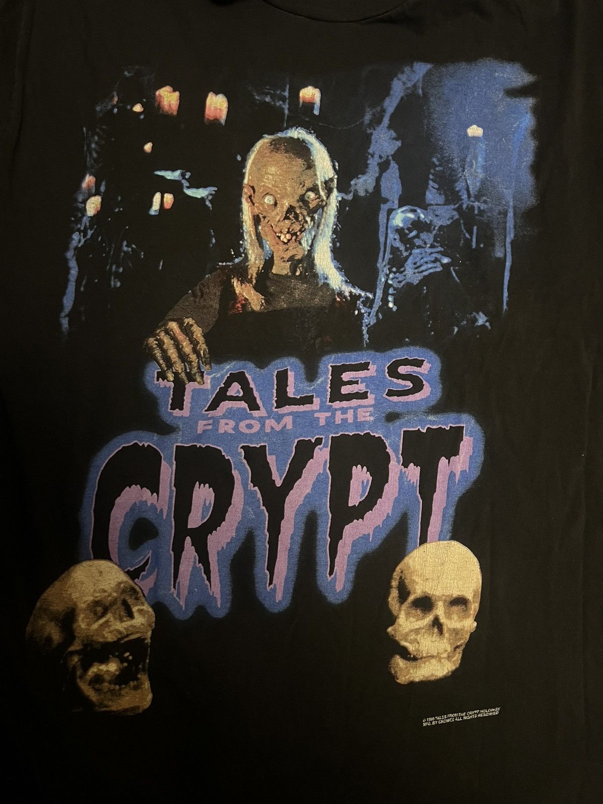 Vintage 1995 Tales from the crypt tee Size US L / EU 52-54 / 3 - 1 Thumbnail