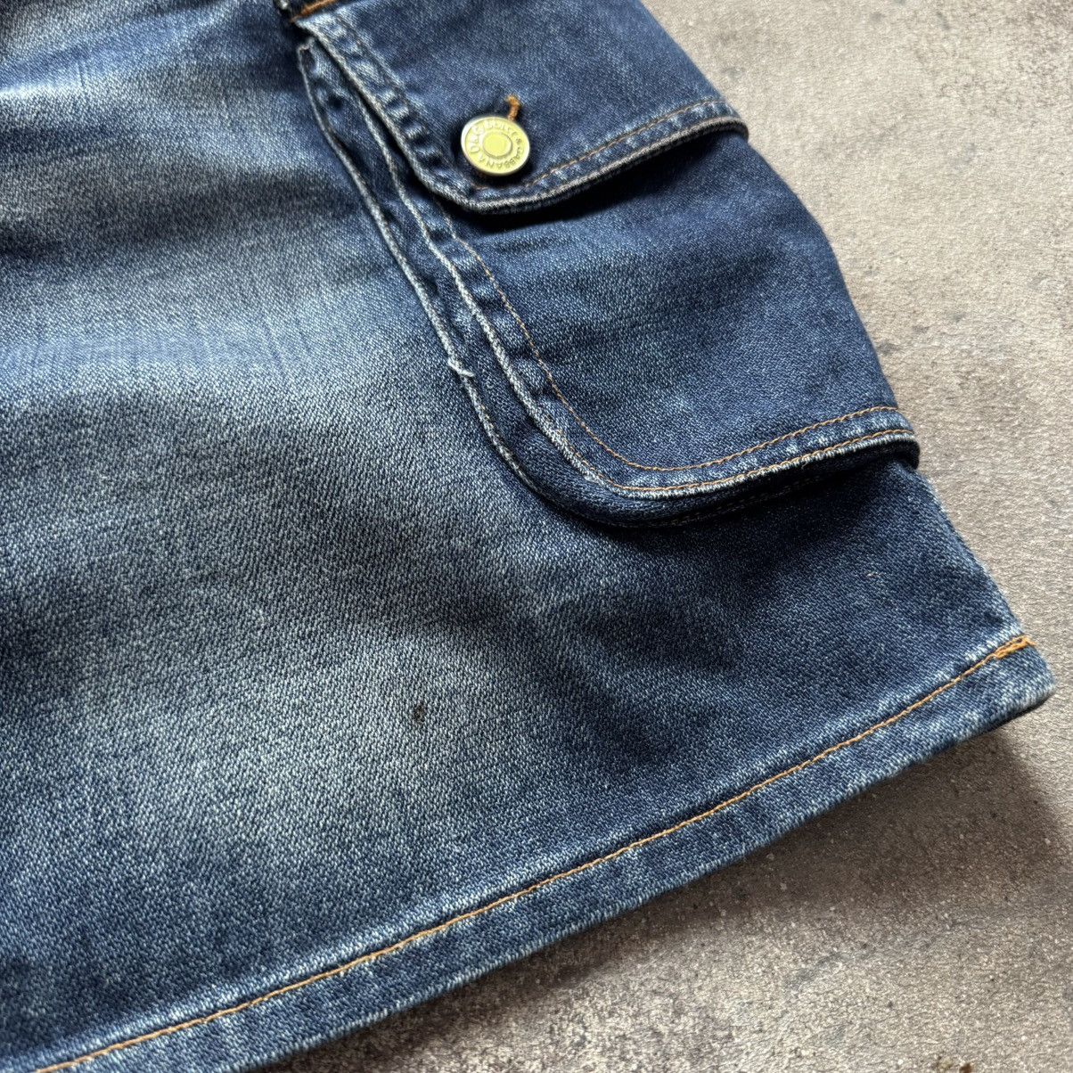Dolce & Gabbana D&G Dolce & Gabbana Vintage Cargo Denim Skirt Size 27" / US 4 / IT 40 - 9 Thumbnail
