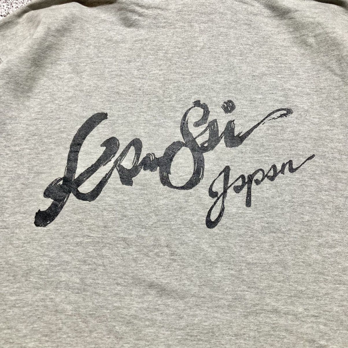 Kansai Yamamoto 🇯🇵 2000s Kansai Yamamoto Japan Big Logo Font Hoodie Grey Size US XL / EU 56 / 4 - 4 Thumbnail
