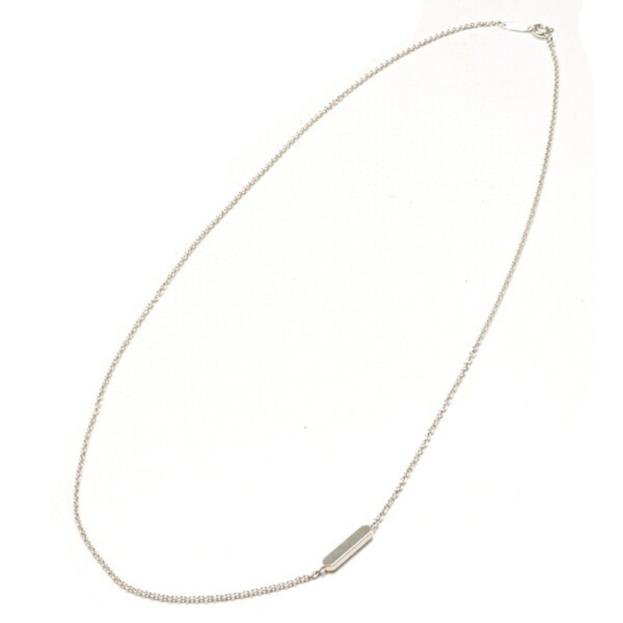 Tiffany & Co. Tiffany & Co. Mini Tag Chain Necklace, Ag925 Sterling Silver, 46cm Size ONE SIZE - 1 Thumbnail