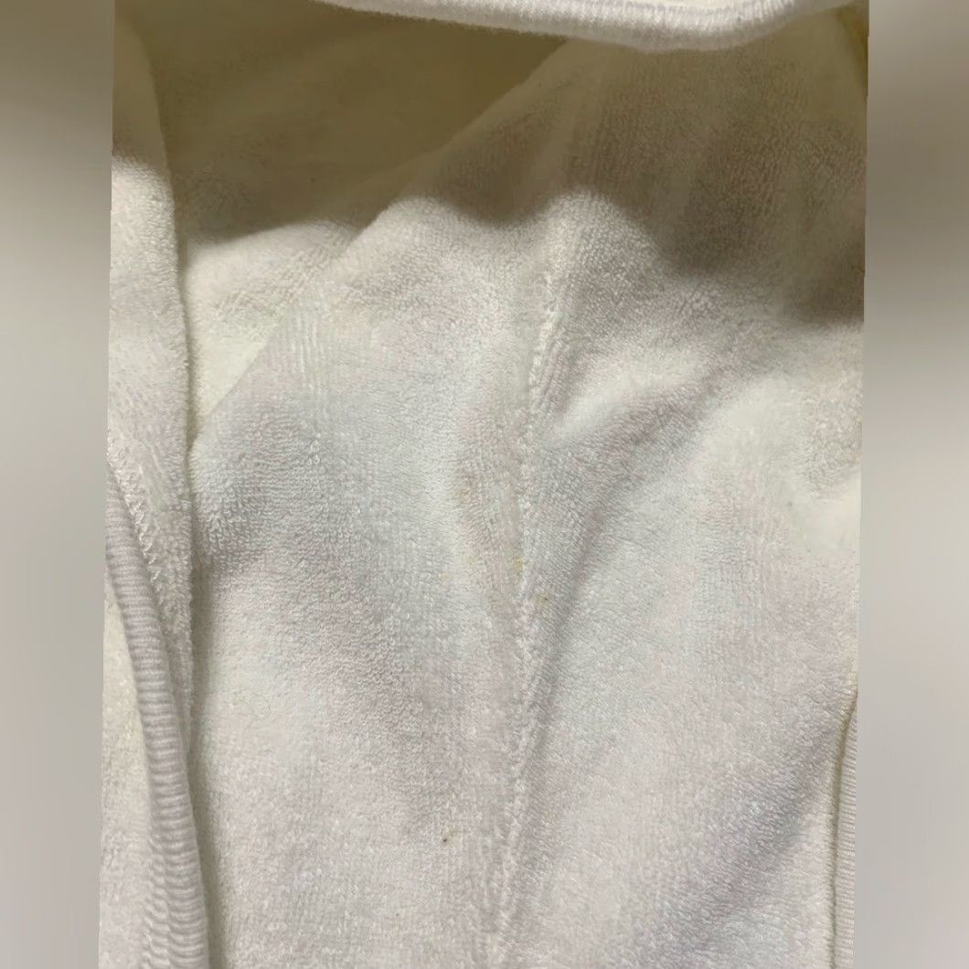 Juicy Couture VINTAGE Juicy Couture Dress White Midi Medium Women M Terr y Cloth Size M / US 6-8 / IT 42-44 - 3 Thumbnail