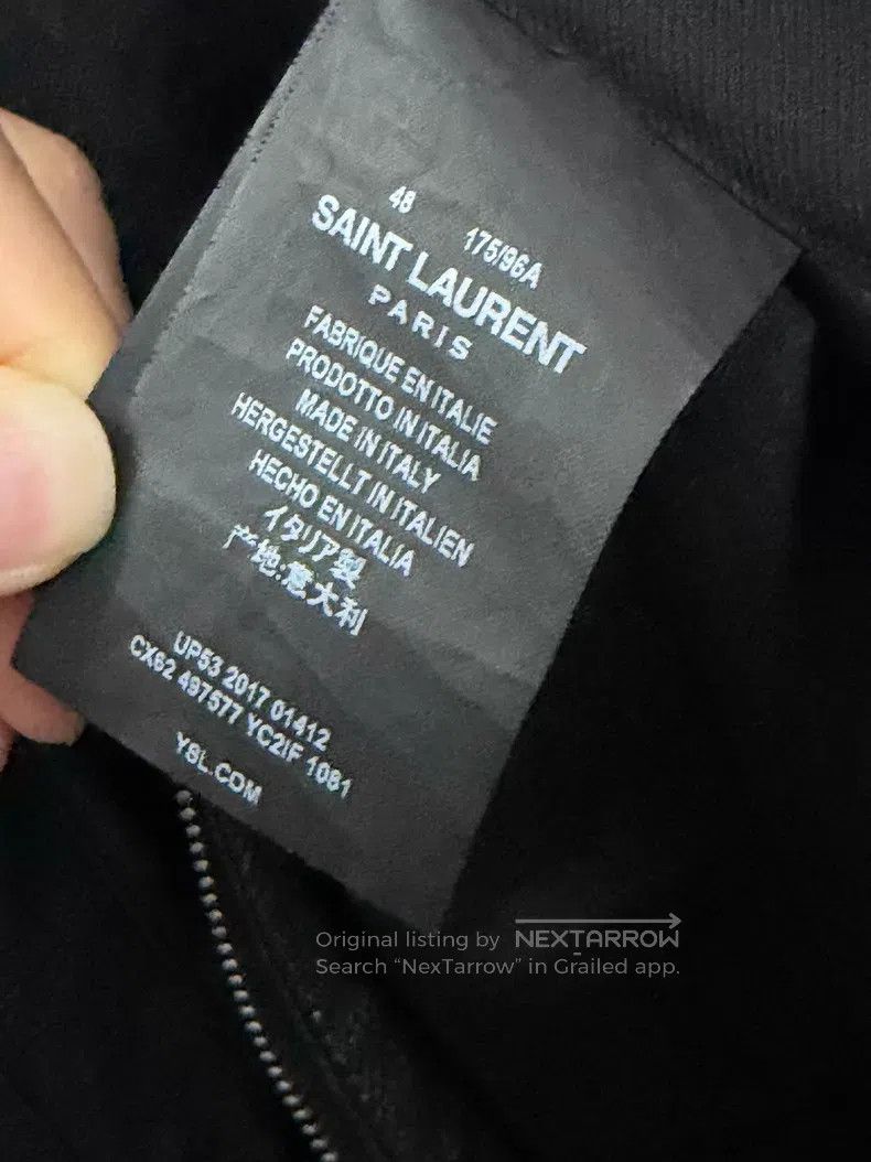 Saint Laurent Paris Saint Laurent Paris Studded Sheepskin Jacket i Size US M / EU 48-50 / 2 - 4 Thumbnail