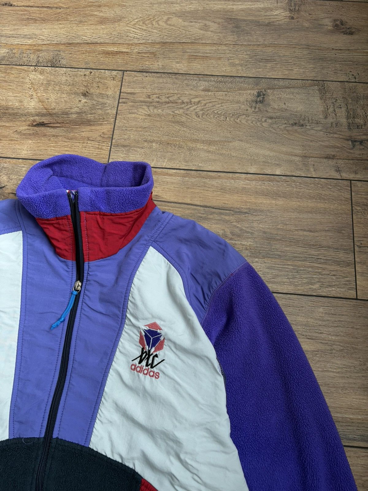 Adidas Rare Vintage Adidas Polartec Fleece Jacket Retro 90’s Size US XL / EU 56 / 4 - 2 Thumbnail