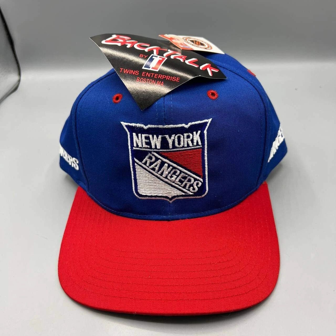 Twins Enterprise Inc. × Vintage New York Rangers Hat Men Blue Twins Enterprise NHL Snap Back Size ONE SIZE - 1 Thumbnail