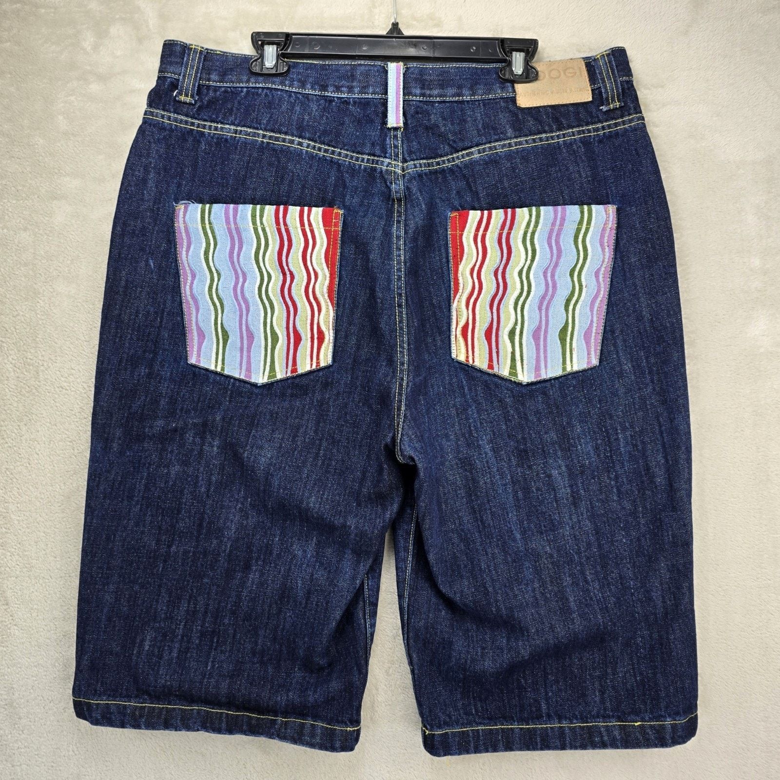 Coogi Vintage Coogi Denim Shorts Mens 40x15 (Fits 38x14) Baggy Y2K Size US 40 / EU 56 - 1 Thumbnail