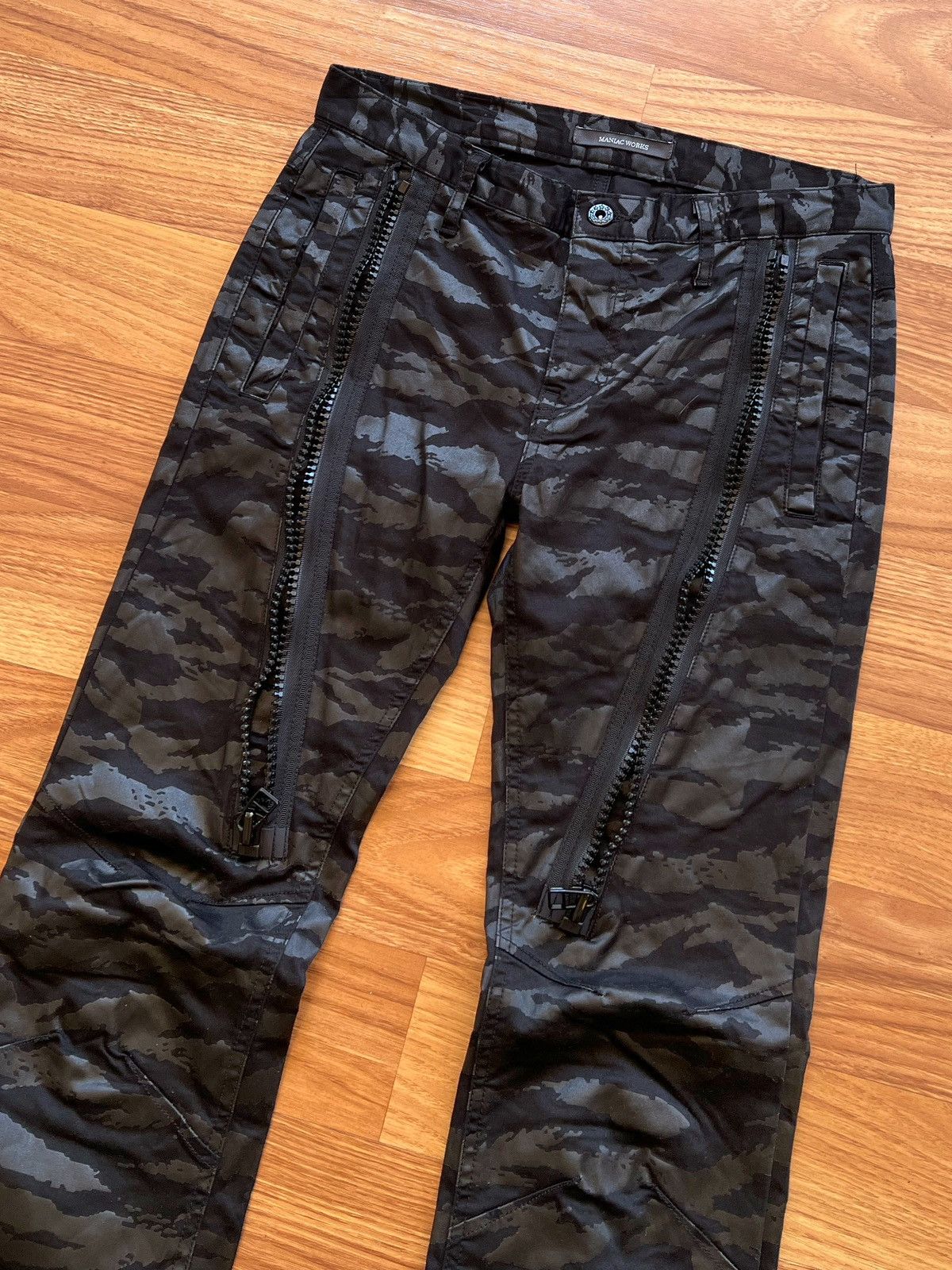 If Six Was Nine if six was nine maniacworks camo y2k pants Size 30" / US 8 / IT 44 - 3 Thumbnail