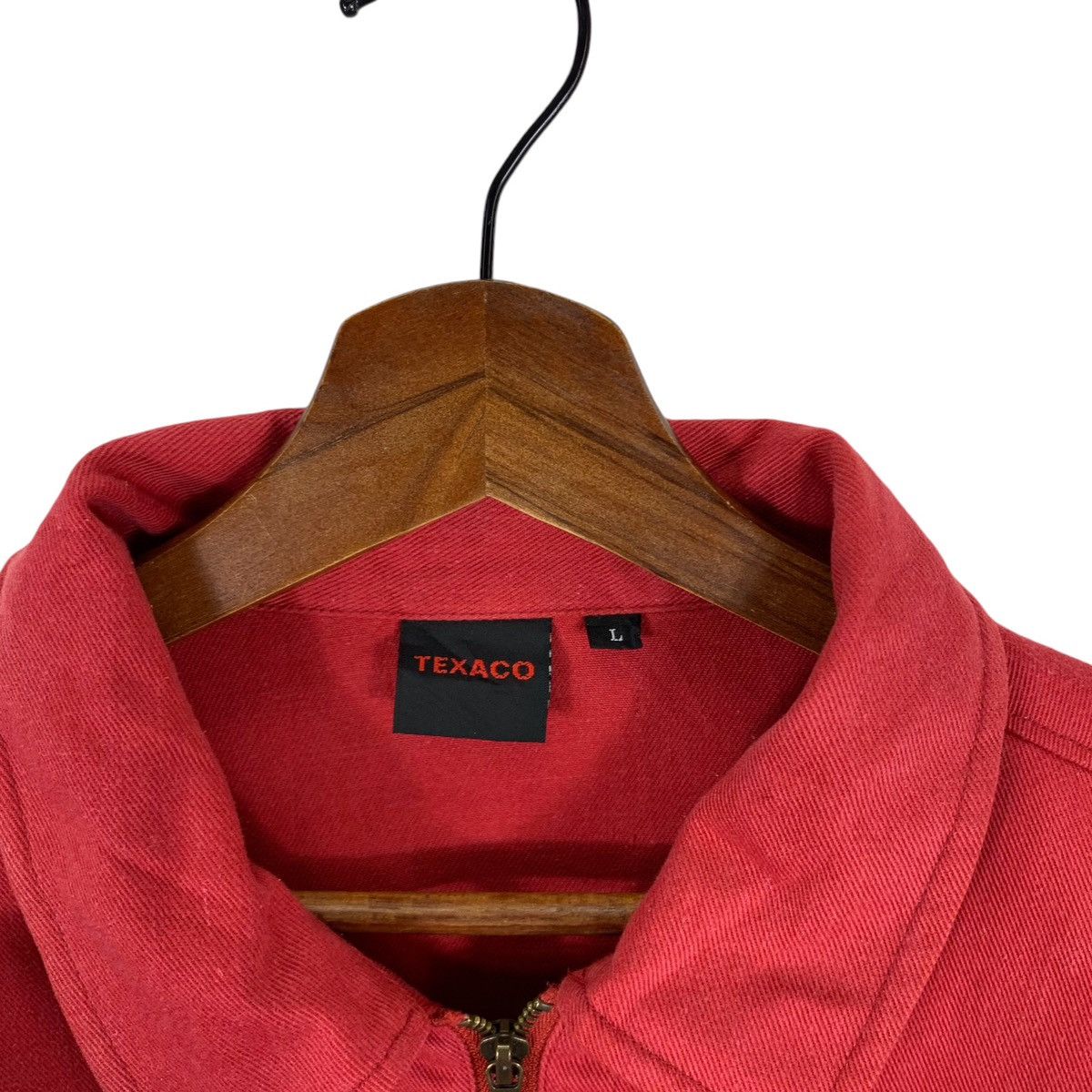 Vintage VINTAGE TEXACO BRAND OIL STAFF WORKER JACKET Size US L / EU 52-54 / 3 - 5 Thumbnail