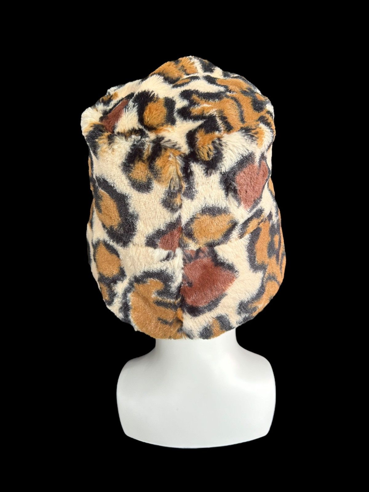 Japanese Brand × Kapital × Vintage Leopard Design Japanese Tokyo Fur Rare Bucket Hats 🎌☠️ Size ONE SIZE - 4 Thumbnail
