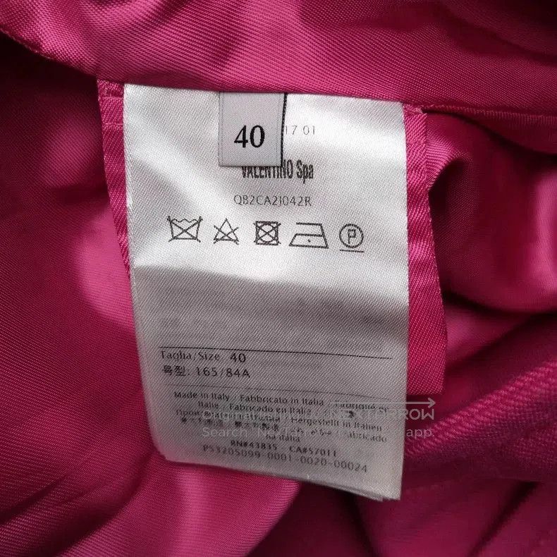 Valentino Valentino Wool Blend Solid Color Long Coat. Size US S / EU 44-46 / 1 - 5 Thumbnail