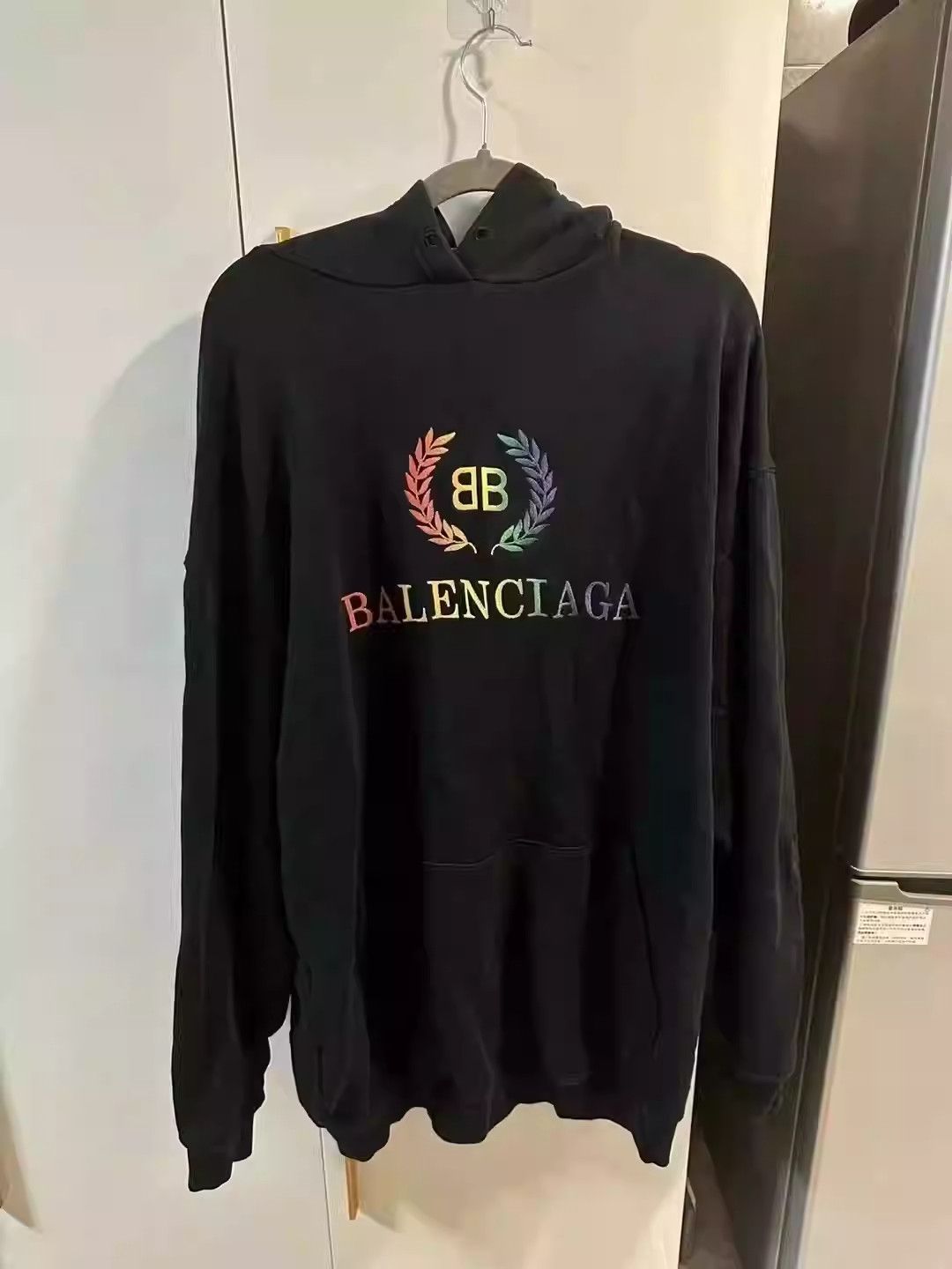 Balenciaga Balenciaga Rainbow Wheat Hoodie Size US M / EU 48-50 / 2 - 1 Thumbnail
