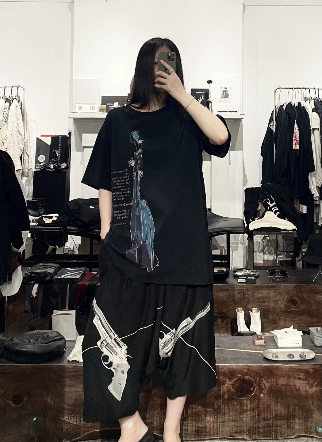 Yohji Yamamoto Yohji Yamamoto Printed Tee NWT Size 2 Size US M / EU 48-50 / 2 - 2 Thumbnail