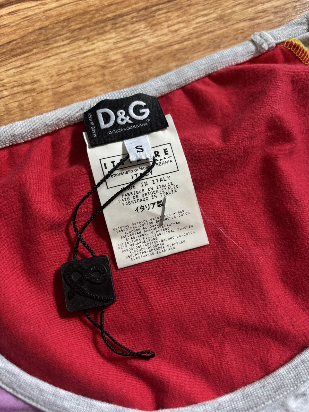 Dolce & Gabbana Dolce & gabbana y2k top long sleeve t-shirt Size S / US 4 / IT 40 - 3 Thumbnail