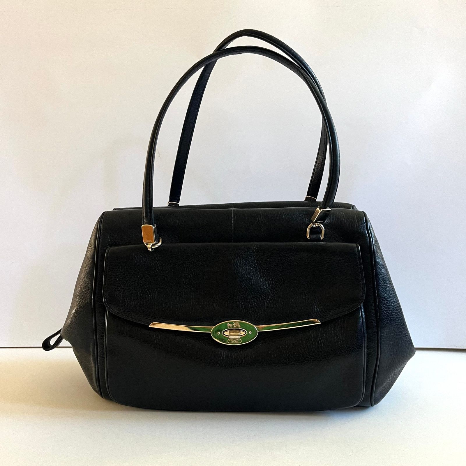 Coach COACH Madison Black Soft Leather, Madeline East West Satchel Size ONE SIZE - 4 Thumbnail