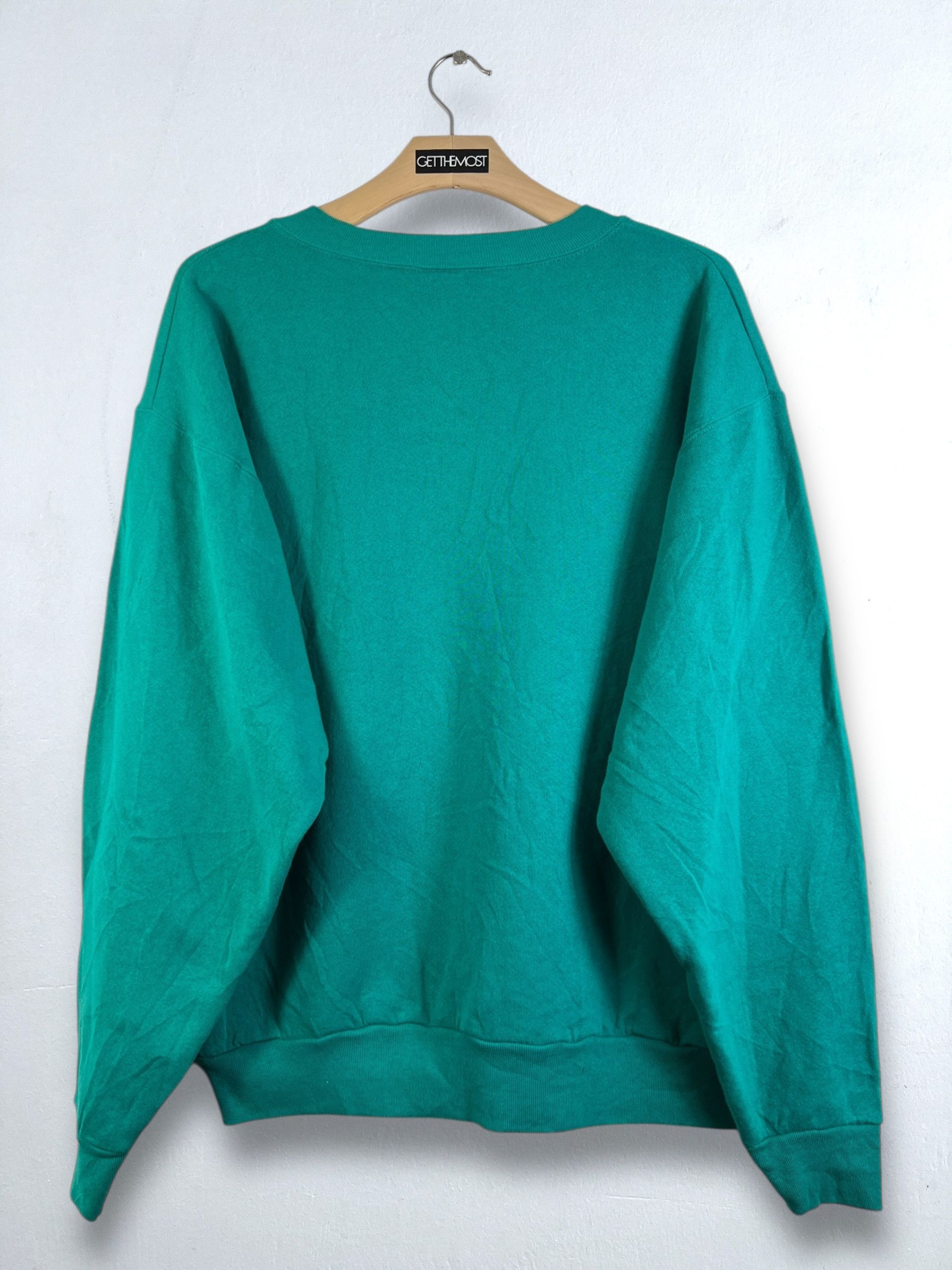 Vintage No.4873 Vintage 90s Fins Restaurant Promo Sweatshirt (XL) Size US XL / EU 56 / 4 - 5 Thumbnail