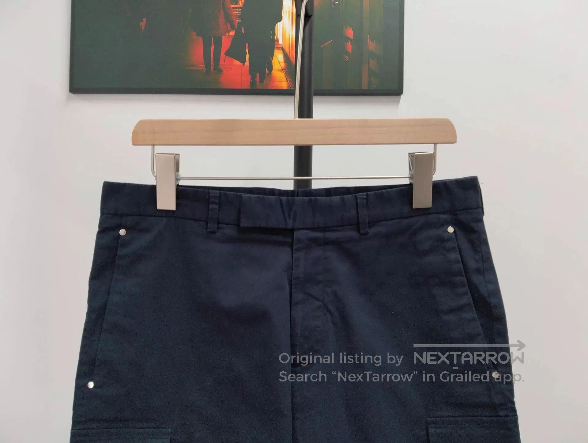 Dior Dior Navy Blue Cargo Shorts Size 46. Size US 36 / EU 52 - 6 Thumbnail