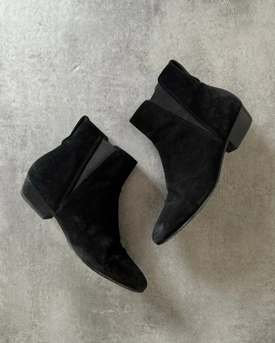 Isabel Marant × Vintage Isabel Marant Etoile Black Suede Boots Size US 7 / IT 37 - 1 Thumbnail