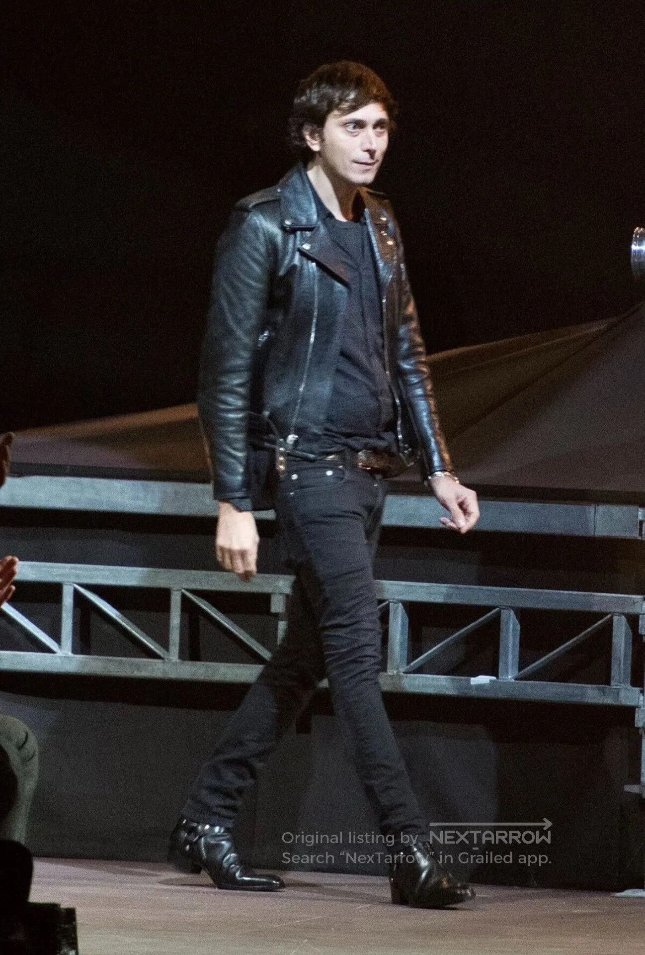 Saint Laurent Paris Saint Laurent Leather Biker Jacket. Size US M / EU 48-50 / 2 - 9 Thumbnail