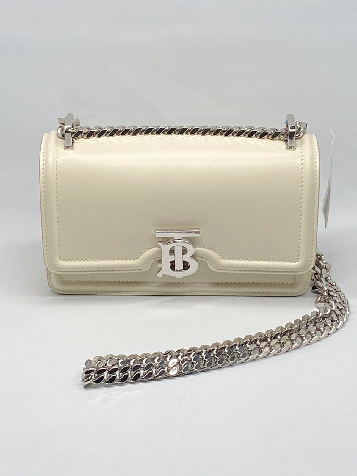 Burberry Burberry TB Elongated Mini Leather Shoulder Bag Size ONE SIZE - 3 Thumbnail
