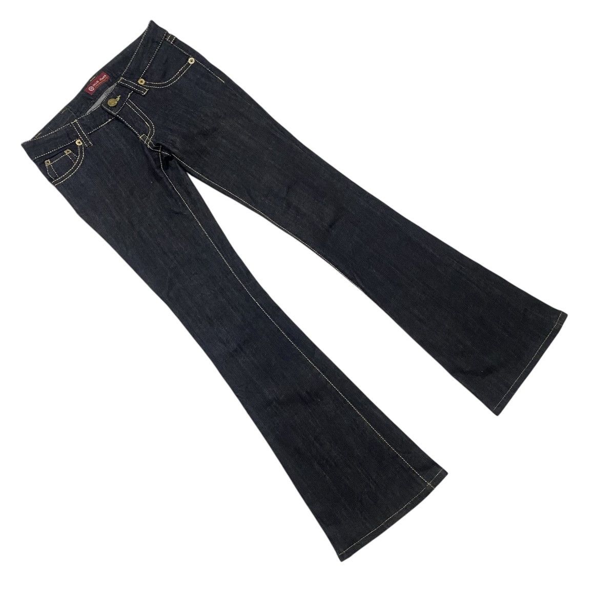 Denim & Co. × Desigual × Japanese Brand Hollis denim flare pant Size 30" / US 8 / IT 44 - 3 Thumbnail