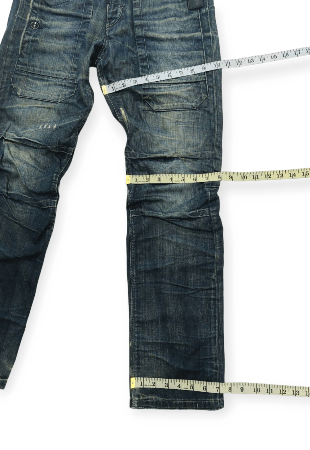 G Star Raw Y2K Rusty Distressed Denim