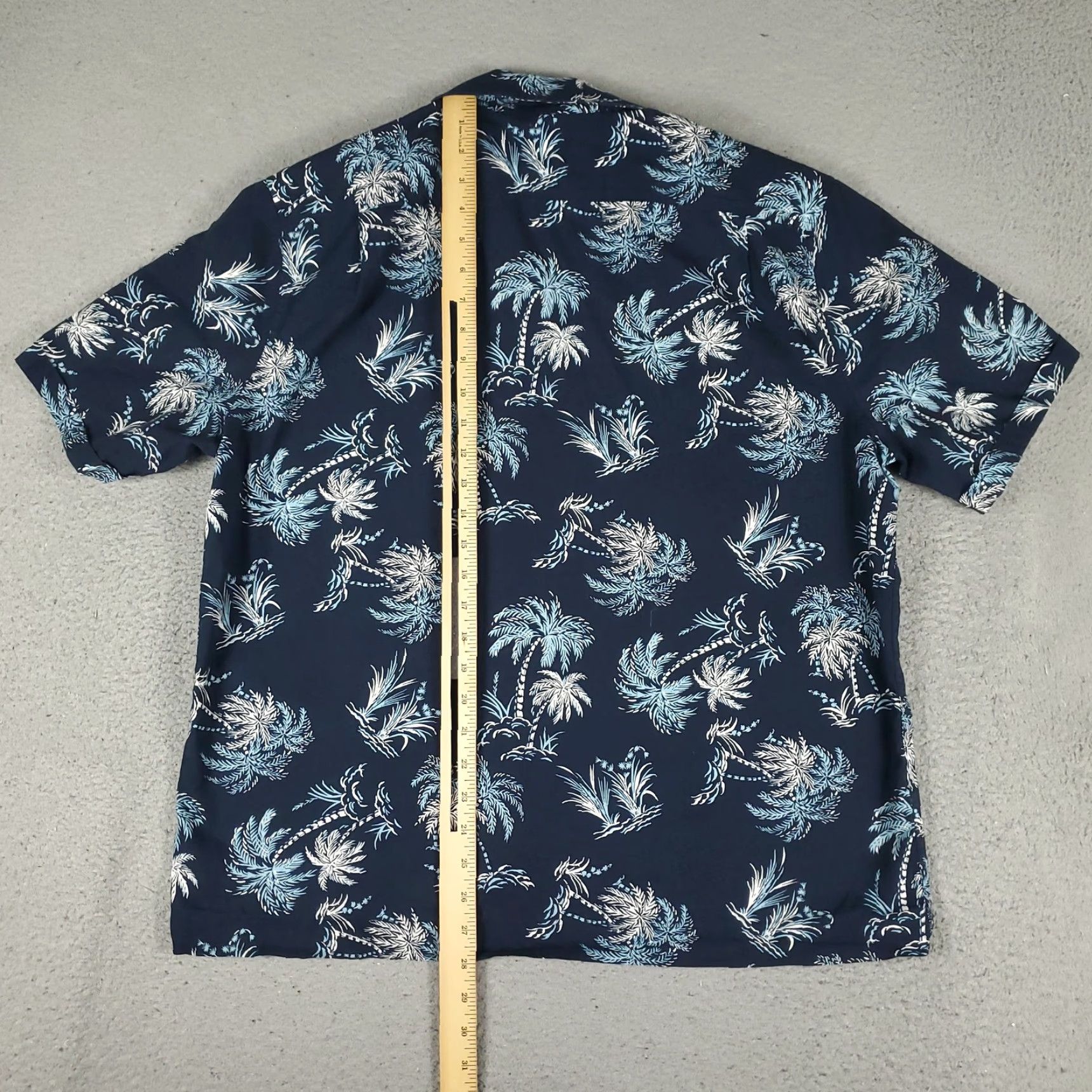 Original Penguin VINTAGE Penguin Shirt Mens Large Hawaiian Graphic Print Cotton Summer Casual Short Sleeve Blue Size US L / EU 52-54 / 3 - 4 Thumbnail