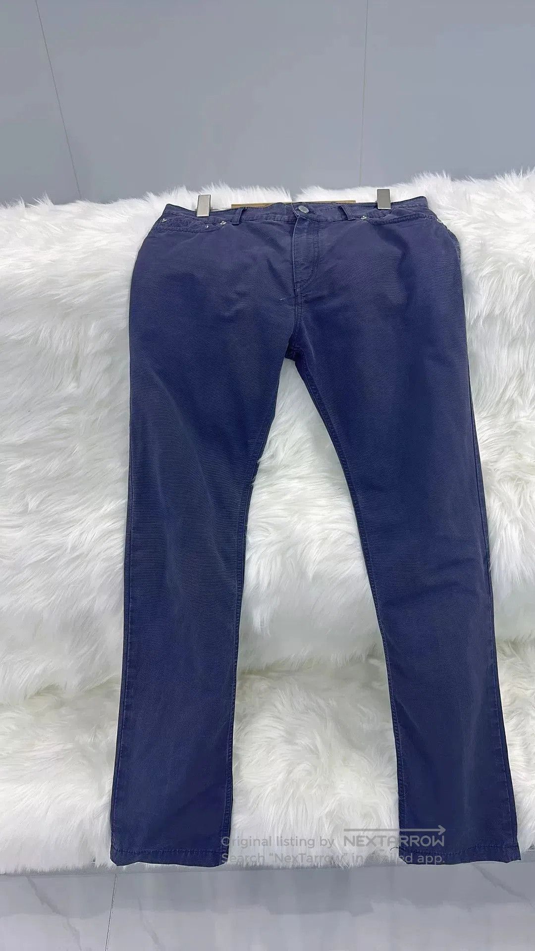 Japanese Brand LV Embossed Logo Jeans. Size US 32 / EU 48 - 1 Thumbnail