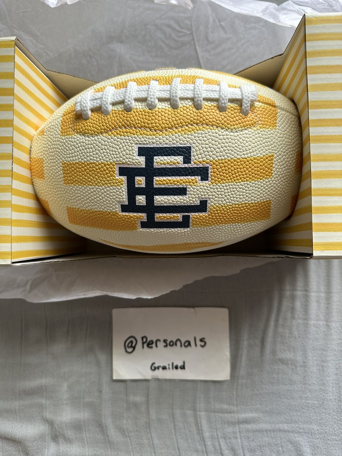 Eric Emanuel NEW Eric Emanuel Football Size ONE SIZE - 4 Thumbnail