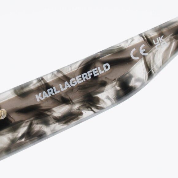 Karl Lagerfeld Karl Lagerfeld KL6133 062 Eyeglasses Textured Grey 54mm Size ONE SIZE - 5 Thumbnail