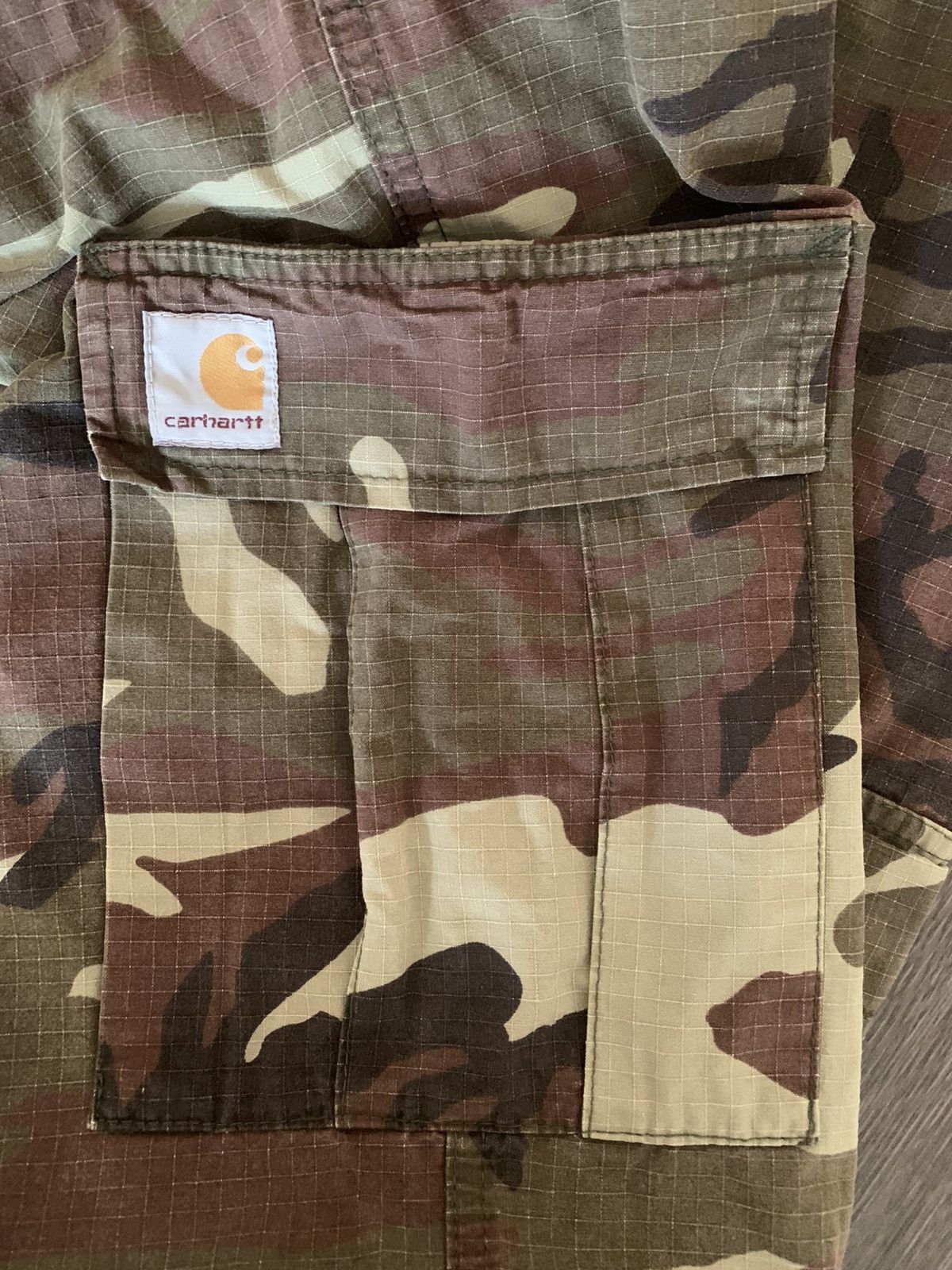 Carhartt Vintage Carhartt Trebark Camo Cargo Pants – Made in USA- Size US 26 / EU 42 - 4 Thumbnail