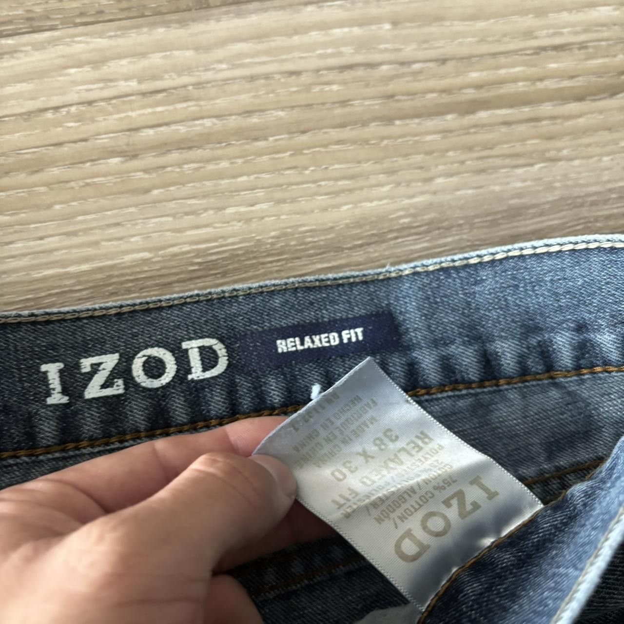 Vintage Crazy Vintage Y2K/2000s Grunge Dark Wash Skater Denim Jeans! 38x30 Size US 38 / EU 54 - 8 Thumbnail
