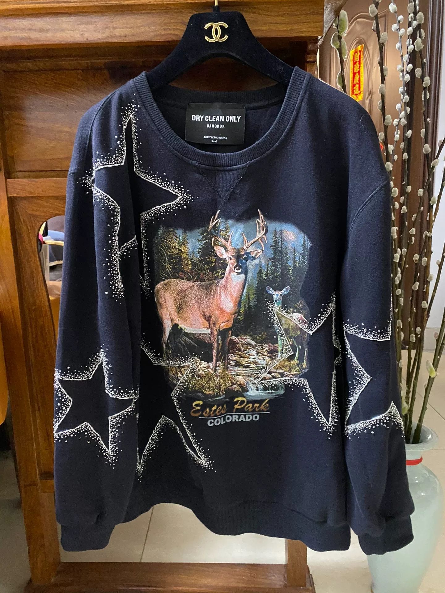 Other Women's Beaded Star Soft Hoodie Size M / US 6-8 / IT 42-44 - 1 Thumbnail