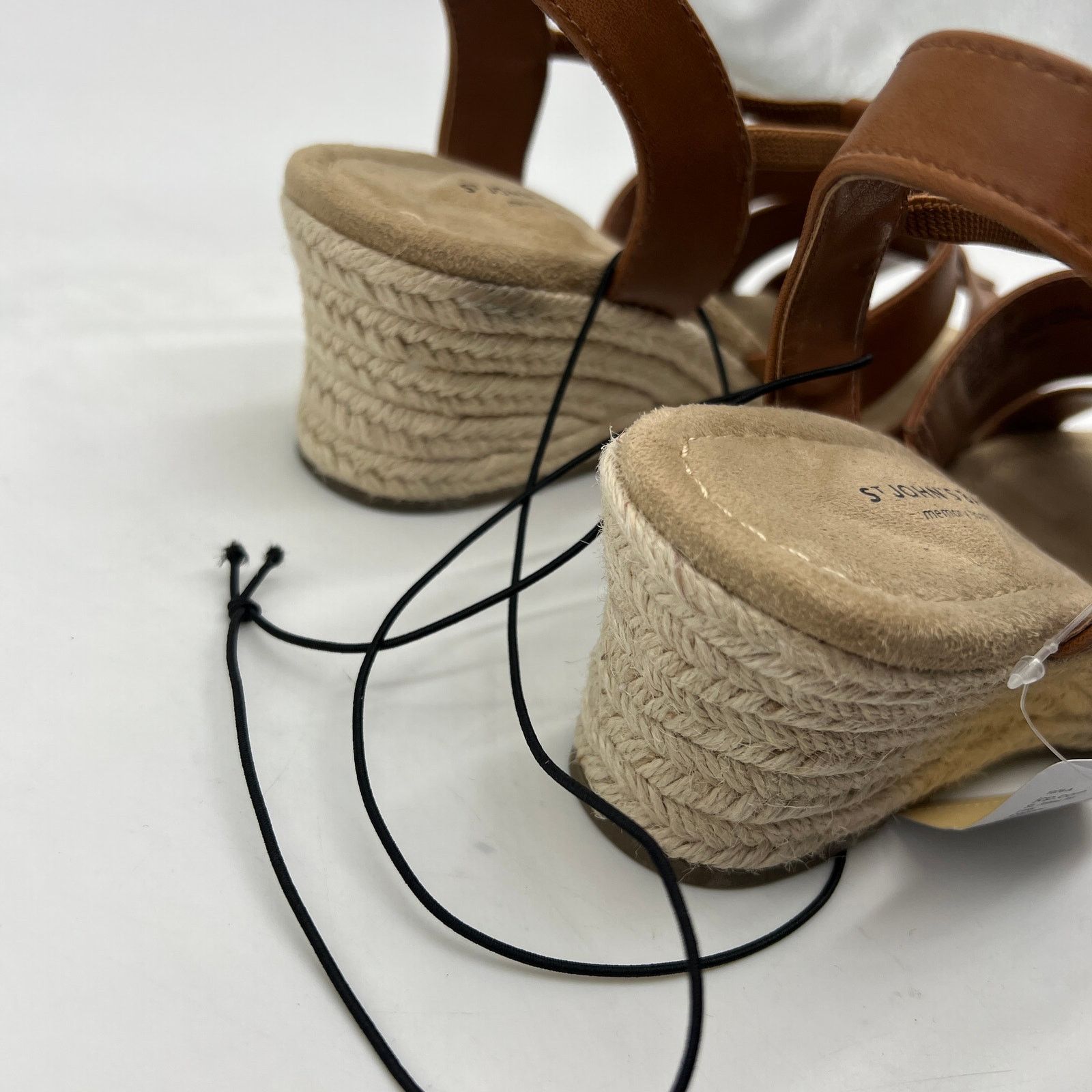 Other St. John's Bay Lexy Womens Sandals Cognac Brown Size 9.5M Size US 9.5 / IT 39.5 - 10 Thumbnail