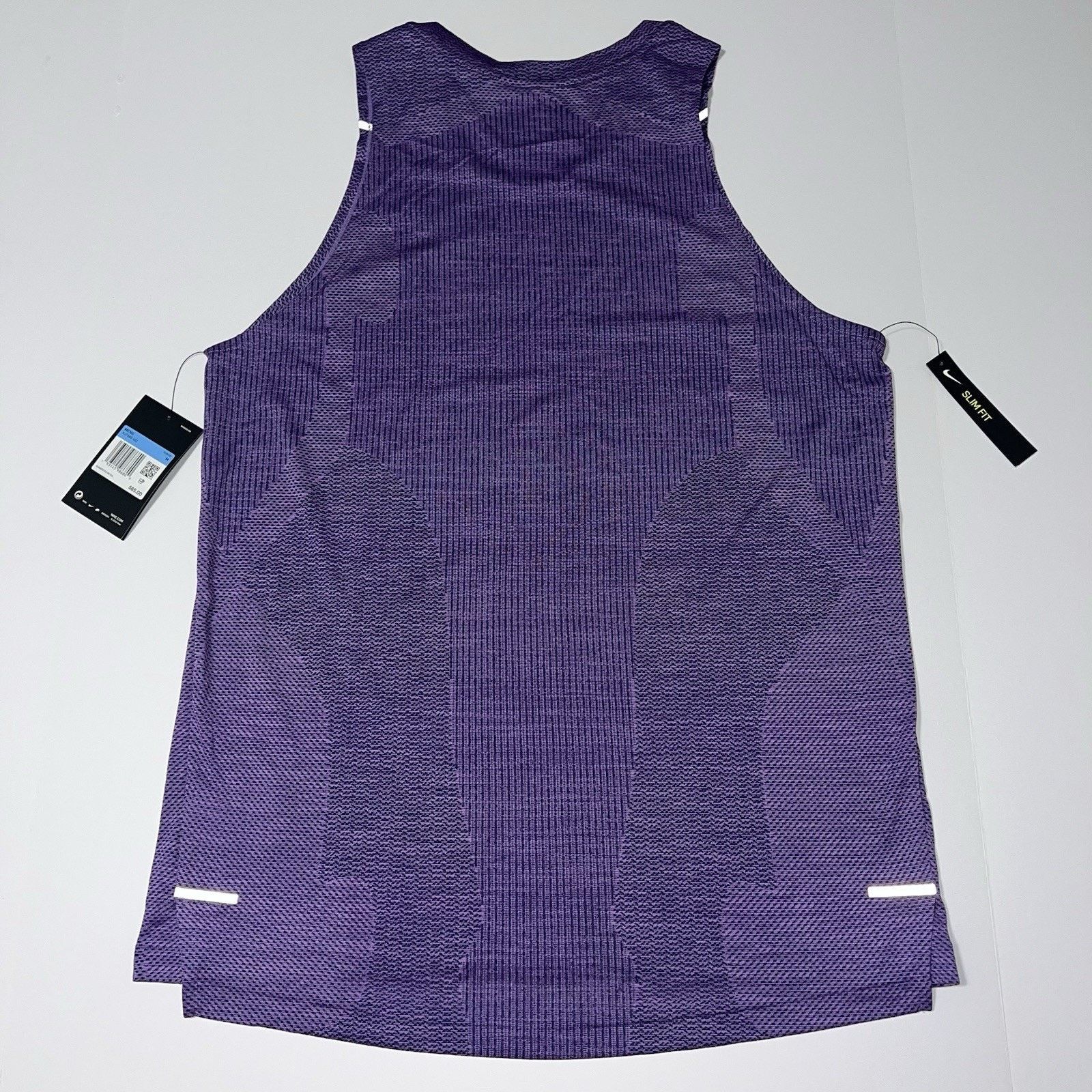 Nike Nike Tank Top TechKnit Cool Reflective AJ7589-451 Purple M Size US M / EU 48-50 / 2 - 3 Thumbnail