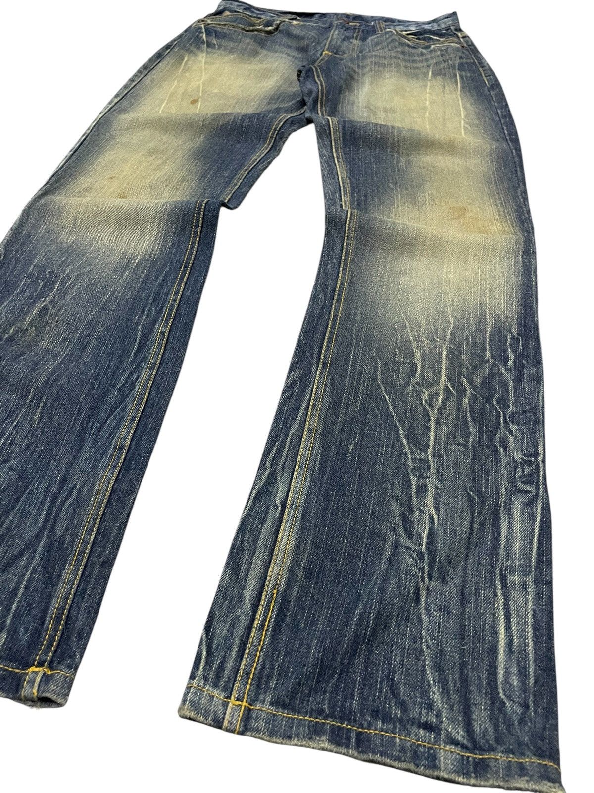 Hysteric Glamour Clone Devgru Japan Mud Wash Zipper Pocket Jeans Size US 32 / EU 48 - 9 Thumbnail