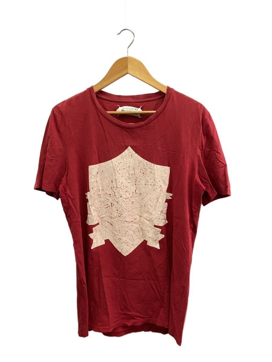 Maison Margiela Distressed Crest Tee Size US S / EU 44-46 / 1 - 1 Thumbnail